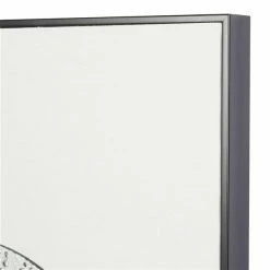 Best Pirce 🥰 Grayson Lane Black Wood Framed 40-in H x 30-in W Abstract Fabric 3D Art 👏 -GRAYSON LANE Sales 2022 330945182 AlternateImage4 l