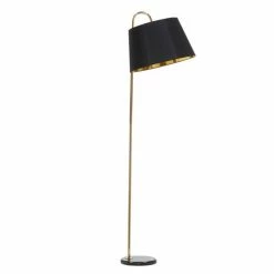 Coupon 😍 Grayson Lane 16-in x 60-in Black Metal Transitional Floor Lamp with Foot Switch 👍