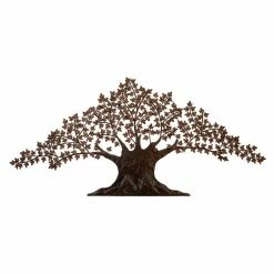 Best Sale 😉 Grayson Lane 42-in H x 92-in W Tree Metal Wall Accent 🛒