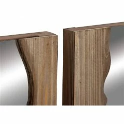 Cheapest 🧨 Grayson Lane 31.40-in x 13.5-in Rectangle Brown Wall Mirror ⭐ -GRAYSON LANE Sales 2022 330945199 AlternateImage4 l