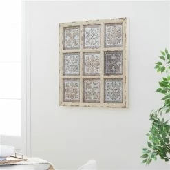 Hot Sale 🥰 Grayson Lane 31-in H x 31-in W Floral and Botanical Metal Wall Accent ❤️ -GRAYSON LANE Sales 2022 330945208 AlternateImage3 l