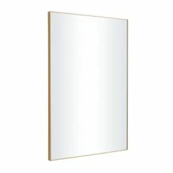 Flash Sale 🛒 Grayson Lane 36-in x 24-in Rectangle Gold Wall Mirror 🔔 -GRAYSON LANE Sales 2022 330945220 AlternateImage5 l