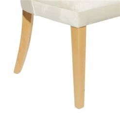 Discount ✔️ Grayson Lane Contemporary Polyester Diamond Pattern Upholstered 23.4-in W White/Light Brown Wood Dining Chair ✔️ -GRAYSON LANE Sales 2022 330945223 AlternateImage3 l
