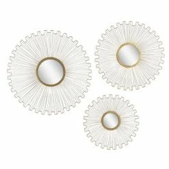 Cheap ✔️ Grayson Lane 27-in H x 27-in W Ornamental Metal Wall Accent - Set of 3 🌟