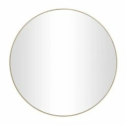 Top 10 ❤️ Grayson Lane 36-in x 36-in Round Gold Wall Mirror 🌟