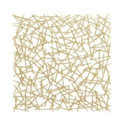 Top 10 🎉 Grayson Lane 40-in H x 40-in W Abstract Gold Metal Wall Accent 🔔 -GRAYSON LANE Sales 2022 330945235 AlternateImage7 l