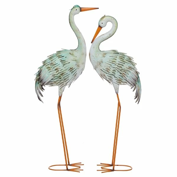 Best reviews of β¨ Grayson Lane 41-in H x 7-in W Metal Blue Flamingo Garden Statue - Set of 2 𧨠1 Best reviews of β¨ Grayson Lane 41-in H x 7-in W Metal Blue Flamingo Garden Statue - Set of 2 π§¨