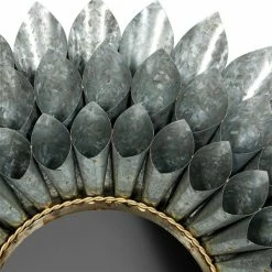 Budget 🔔 Grayson Lane 32-in x 32-in Round Grey Wall Mirror 💯 -GRAYSON LANE Sales 2022 330945276 AlternateImage3 l