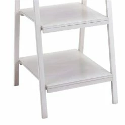Deals 🧨 Grayson Lane 21-in x 65-in White Wood 5-Tier Traditional Shelving Unit 🌟 -GRAYSON LANE Sales 2022 330945277 AlternateImage3 l