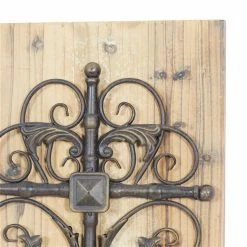 Hot Sale 😉 Grayson Lane 36-in H x 13-in W Rustic Wood Wall Accent - Set of 2 ✨ -GRAYSON LANE Sales 2022 330945280 AlternateImage6 l