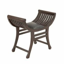 Budget 🧨 Grayson Lane 26-in x 29-in Dark Brown Accent Bench 💯 -GRAYSON LANE Sales 2022 330945282 AlternateImage5 l