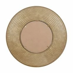 Best Pirce 🎁 Grayson Lane 35.5-in x 35.5-in Round Gold Wall Mirror ⌛ -GRAYSON LANE Sales 2022 330945292 AlternateImage7 l