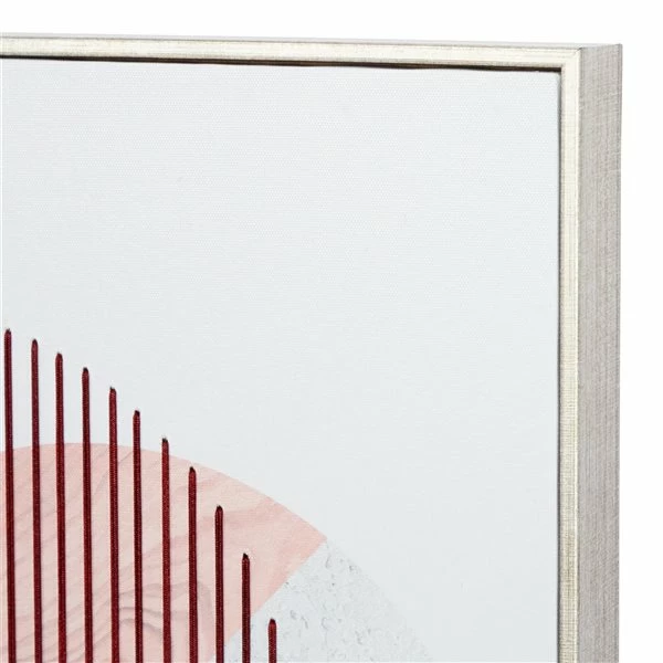 New 👍 Grayson Lane Silver Wood Framed 32-in H x 20-in W Abstract MDF Hand-Painted Painting 🔥 4 New 👍 Grayson Lane Silver Wood Framed 32-in H x 20-in W Abstract MDF Hand-Painted Painting 🔥 - Image 4