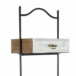 Budget 🥰 Grayson Lane Black Metal Base with Wood Top Kitchen Cart (49-in x 19-in) 🧨 -GRAYSON LANE Sales 2022 330945299 AlternateImage4 l