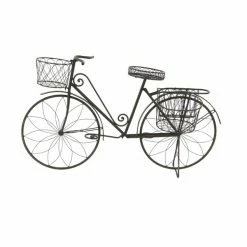 Best reviews of 👍 Grayson Lane 56-in x 31-in Brown Metal Vintage Plant Stand ✔️