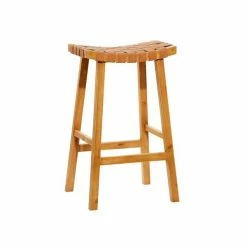 New ⭐ Grayson Lane Brown Bar Height (27-in to 35-in) Bar Stool 🔥