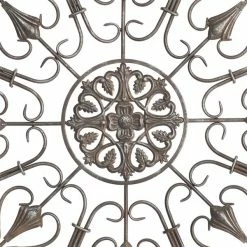 Cheapest ✨ Grayson Lane 36-in H x 36-in W Ornamental Round Metal Wall Accent 🔥 -GRAYSON LANE Sales 2022 330945320 AlternateImage5 l