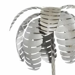Cheapest 🤩 Grayson Lane 16.5-in W x 44-in H Tropical Grey Metal Tree-Shaped Planter - Set of 1 👍 -GRAYSON LANE Sales 2022 330945326 AlternateImage3 l