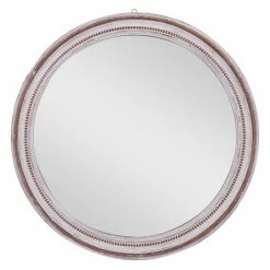 Flash Sale 🥰 Grayson Lane 36.5-in x 36.5-in Round White Wall Mirror 😍
