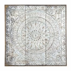 Coupon ๐คฉ Grayson Lane 36-in H x 36-in W Rustic Floral Metal Wall Accent ๐