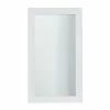 Outlet 🛒 Grayson Lane 42-in x 24-in Rectangle White Wall Mirror 👍