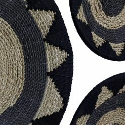 Top 10 😉 Grayson Lane 23.75-in H x 23.75-in W Abstract Cotton Wall Accent - Set of 3 👏 -GRAYSON LANE Sales 2022 330945345 AlternateImage6 l