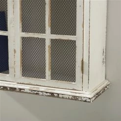 Cheap 🎁 Grayson Lane 22-in x 28-in White Wood Vintage Wall-Mounted Cabinet ✔️ -GRAYSON LANE Sales 2022 330945352 AlternateImage5 l