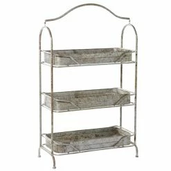 New ❤️ Grayson Lane 24-in x 36-in Grey Metal Farmhouse Plant Stand ✨ 9 New ❤️ Grayson Lane 24-in x 36-in Grey Metal Farmhouse Plant Stand ✨ -GRAYSON LANE Sales 2022 330945361 AlternateImage5 l