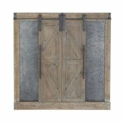 Best reviews of 🎁 Grayson Lane 40-in H x 39-in W Farmhouse Wood Wall Accent 🌟 -GRAYSON LANE Sales 2022 330945365 AlternateImage7 l