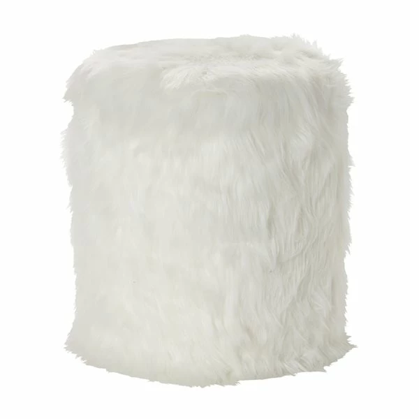 Best Sale ๐ฅฐ Grayson Lane Modern White Faux Fur Round Integrated Storage Ottoman ๐ 1 Best Sale ๐ฅฐ Grayson Lane Modern White Faux Fur Round Integrated Storage Ottoman ๐