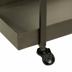 Promo 🧨 Grayson Lane Black Metal Base with Iron Top Kitchen Cart (34-in x 26-in x 24-in) 🧨 -GRAYSON LANE Sales 2022 330945382 AlternateImage4 l