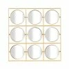 Best deal 🛒 Grayson Lane 27.63-in x 27.63-in Square Gold Wall Mirror 🤩