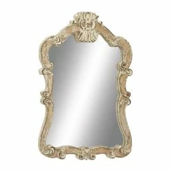 Budget π Grayson Lane 39-in x 25-in Irregular Wall Mirror π