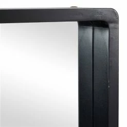 Discount ✔️ Grayson Lane 36-in x 24-in Contemporary Rectangle Black Wall Mirror ⭐ -GRAYSON LANE Sales 2022 330945392 AlternateImage3 l