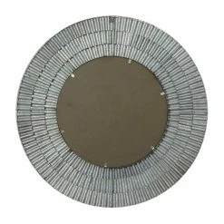 New 😍 Grayson Lane 36.70-in x 36.70-in Round Grey Wall Mirror 🎉 -GRAYSON LANE Sales 2022 330945393 AlternateImage7 l