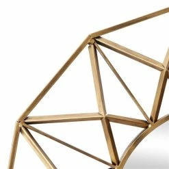 Wholesale 🌟 Grayson Lane 32.38-in x 32.38-in Round Gold Wall Mirror 😉 -GRAYSON LANE Sales 2022 330945402 AlternateImage3 l