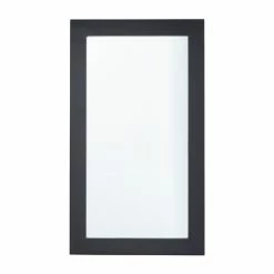 New 😍 Grayson Lane 42-in x 24-in Rectangle Black Wall Mirror ⭐