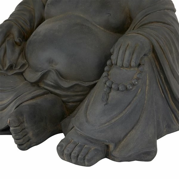 Hot Sale π Grayson Lane 18-in H x 23-in W Black Buddha Garden Statue π 3 Hot Sale π Grayson Lane 18-in H x 23-in W Black Buddha Garden Statue π - Image 3