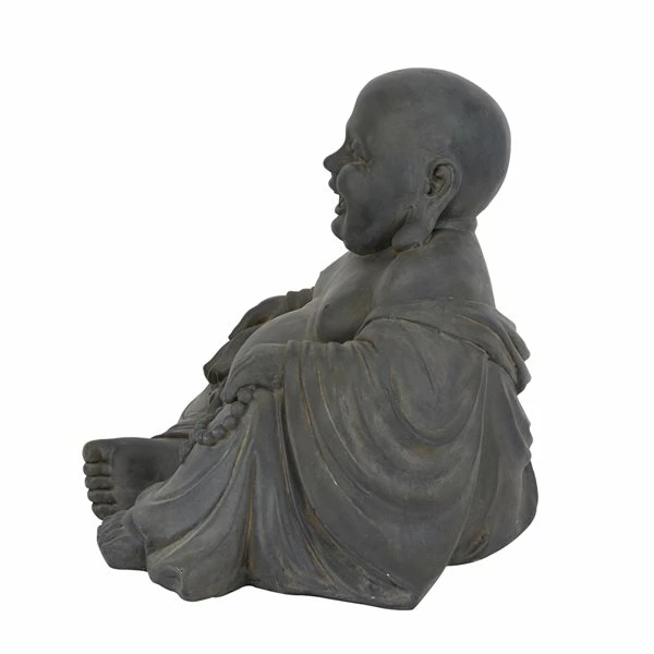 Hot Sale π Grayson Lane 18-in H x 23-in W Black Buddha Garden Statue π 5 Hot Sale π Grayson Lane 18-in H x 23-in W Black Buddha Garden Statue π - Image 5