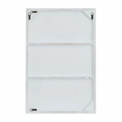 Best deal 🎁 Grayson Lane 36-in x 24-in Rectangle White Wall Mirror 🎉 -GRAYSON LANE Sales 2022 330945422 AlternateImage7 l