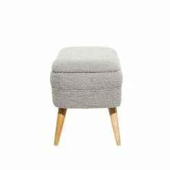 Budget 🛒 Grayson Lane 40-in x 19-in Industrial Light Grey Storage Bench 🤩 -GRAYSON LANE Sales 2022 330945427 AlternateImage5 l