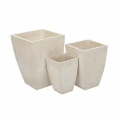 Brand new 🌟 Grayson Lane 18-in W x 24-in H Contemporary White Clay Square Planters - Set of 3 🥰 7 Brand new 🌟 Grayson Lane 18-in W x 24-in H Contemporary White Clay Square Planters - Set of 3 🥰 -GRAYSON LANE Sales 2022 330945434 AlternateImage5 l