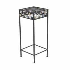 Best deal 🤩 Grayson Lane 28-in x 24-in Black Metal Traditional Plant Stand - Set of 3 🔔 -GRAYSON LANE Sales 2022 330945435 AlternateImage5 l