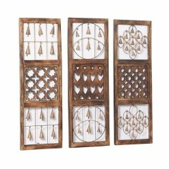Cheapest 💯 Grayson Lane 36-in H x 12-in W Farmhouse Metal Wall Accent - Set of 3 🔥 -GRAYSON LANE Sales 2022 330945443 AlternateImage7 l