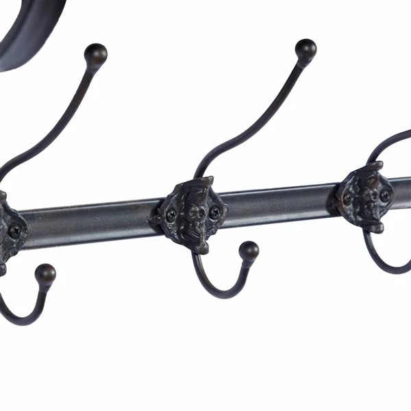 Outlet ๐ Grayson Lane 8-Hook Decorative Light Brown Wood Wall Hook ๐ 3 Outlet ๐ Grayson Lane 8-Hook Decorative Light Brown Wood Wall Hook ๐ - Image 3