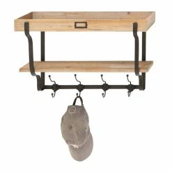 Outlet ๐ Grayson Lane 8-Hook Decorative Light Brown Wood Wall Hook ๐ 9 Outlet ๐ Grayson Lane 8-Hook Decorative Light Brown Wood Wall Hook ๐ -GRAYSON LANE Sales 2022 330945454 AlternateImage5 l