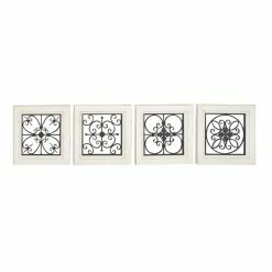 Buy ⌛ Grayson Lane 17-in H x 17-in W Ornamental Wood Wall Accent - Set of 4 ✔️ 9 Buy ⌛ Grayson Lane 17-in H x 17-in W Ornamental Wood Wall Accent - Set of 4 ✔️ -GRAYSON LANE Sales 2022 330945455 AlternateImage7 l