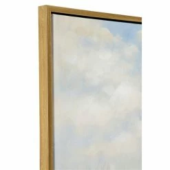 Flash Sale 😍 Grayson Lane Gold Wood Framed 40-in H x 40-in W Coastal Beach Resin Painting 👍 -GRAYSON LANE Sales 2022 330945460 AlternateImage3 l