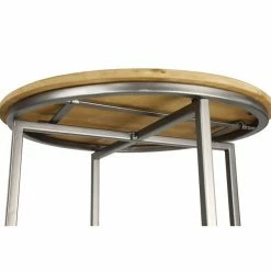 Best deal 🎉 Grayson Lane Silver Metal Base with Wood Top Kitchen Cart (35-in x 20-in) 🛒 8 Best deal 🎉 Grayson Lane Silver Metal Base with Wood Top Kitchen Cart (35-in x 20-in) 🛒 -GRAYSON LANE Sales 2022 330945469 AlternateImage4 l