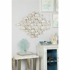 Deals 🔥 Grayson Lane 26-in H x 37-in W Fishes Wood Wall Accent 👍 -GRAYSON LANE Sales 2022 330945471 AlternateImage2 l
